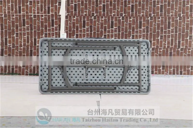 easy installation 4FT plastic folding side table/hot sell outdoor table