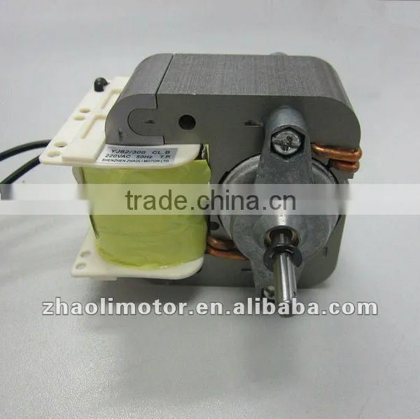 Motor Electric Shaded Pole Motor YJ62-30: 220v 50hz 3000rpm electric fan motor for medical nebulizer