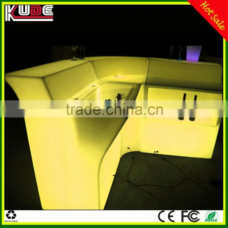 led fashion light bar counter,led bar table, illuminated led bar counter