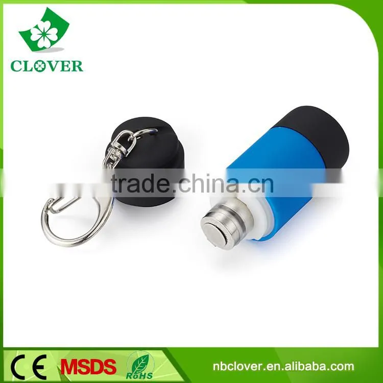 Plastic flashlight 0.5W LED flashlight emergency use pocket flashlight keychain