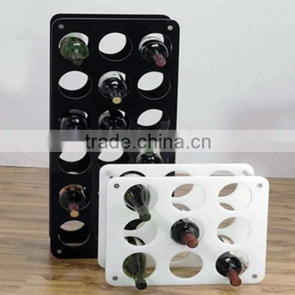 Fashionable unique acrylic vodka bottle display