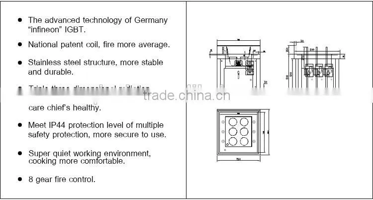 Eco-friendly factory noodle kitchen equipment for restaurant/restaurant equipment noodle cooker/noodle cooking machine