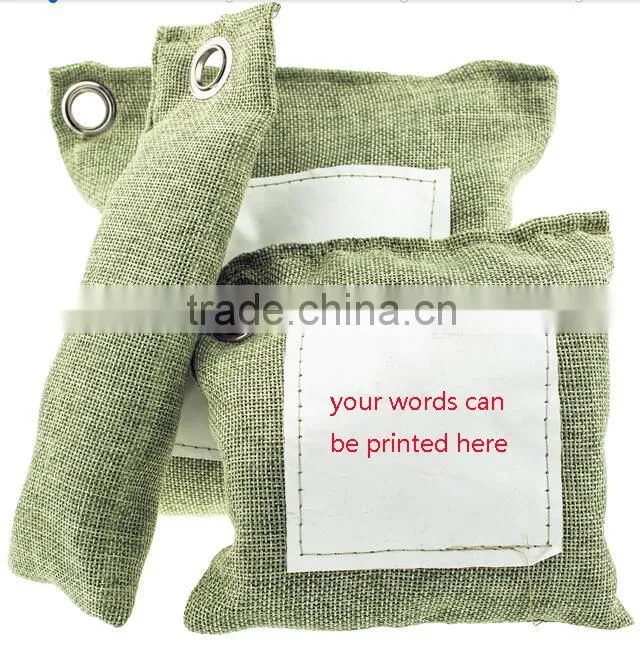 Moso Bamboo Charcoal Air Refreshing Odor Deodorant Air Purifying Bamboo Charcoal Bag