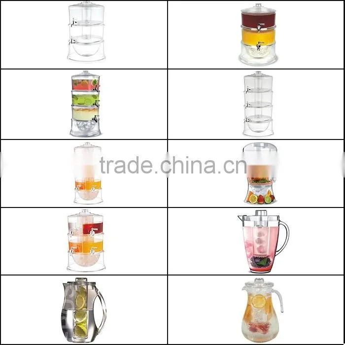 Plastic Beverage Drinkeware water Dispenser 3 gallon portable beverage dispenser