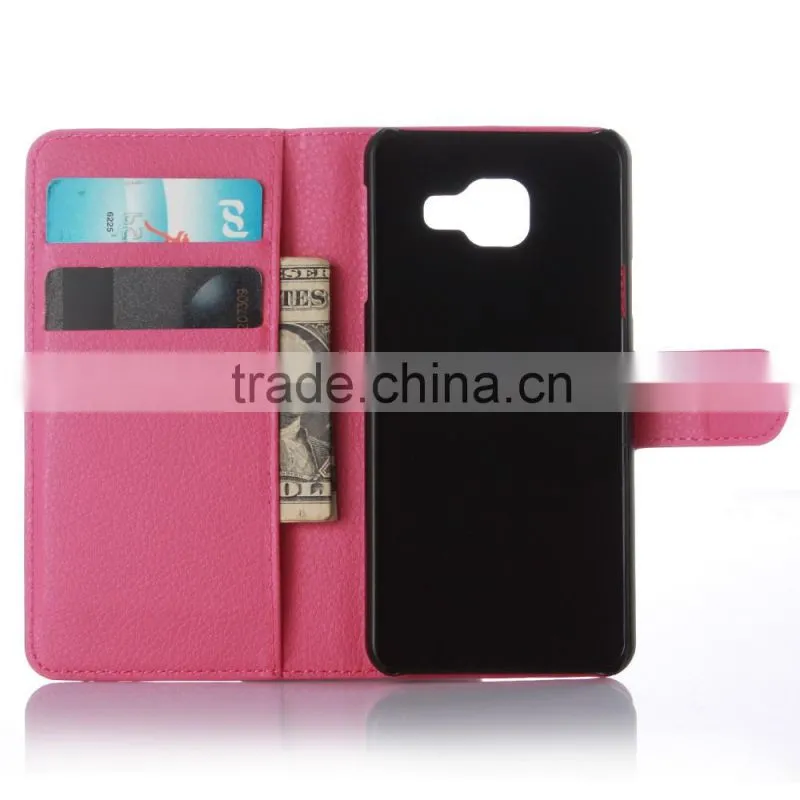 High Quality Leather Card Wallet Folio Stand Flip Case Cover for Samsung GALAXY A3 A310