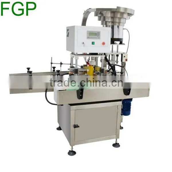 Single-Head Automatic Screwing Capping Machine bottle continuous capper