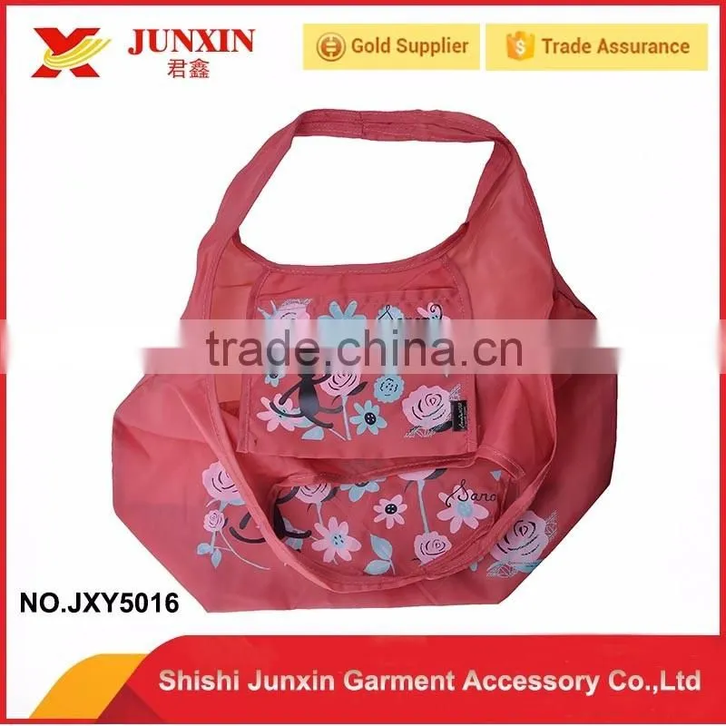 Best selling cheap printed custom made foldable shopping bag