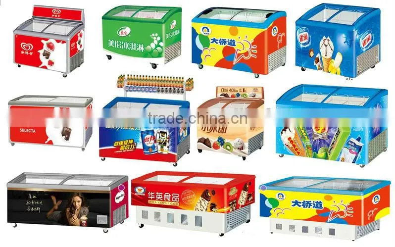 Commercial Supermarket Island Showcase