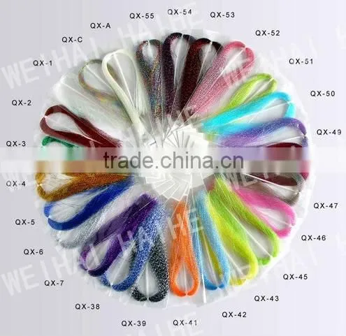 New fly fishing tying yarn flashabou fly tying materials