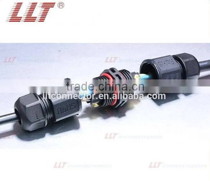 L20 solderless screw pins led connector waterproof electrical connector