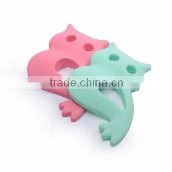 BPA Free Baby Loved Teething Toys Silicone Baby Teether Owl Baby Teether