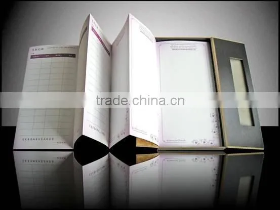 Elegant printing spot Varnish Book