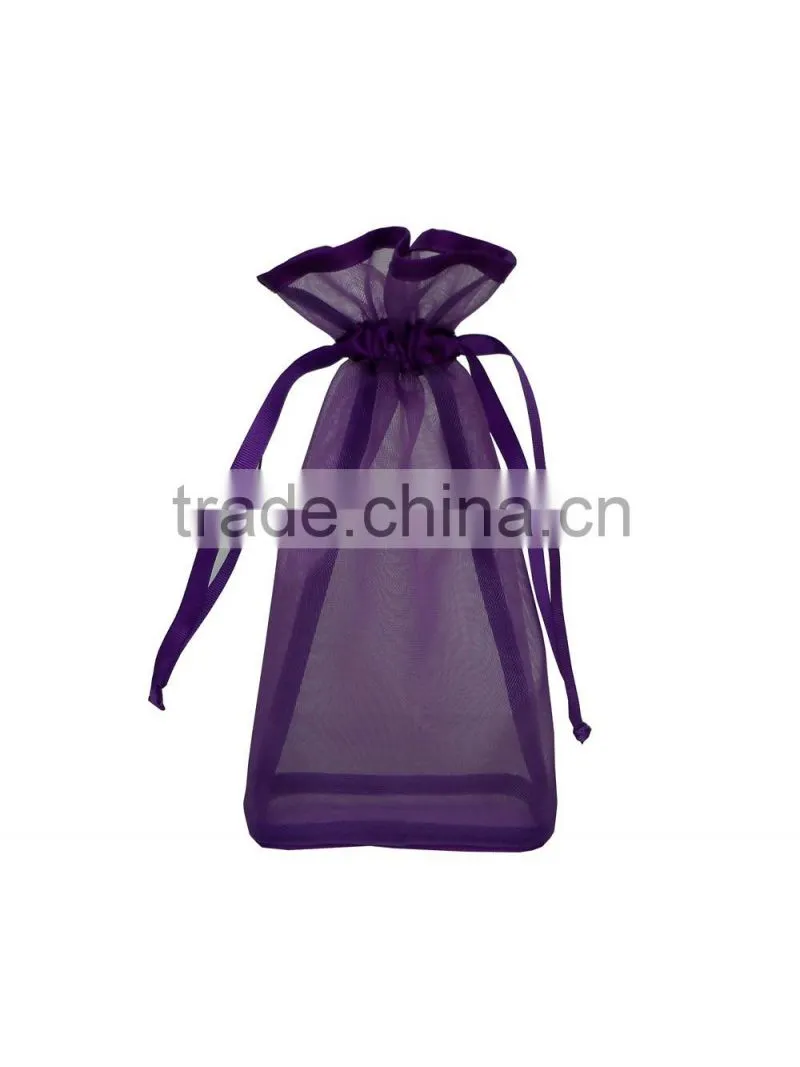 New arrival wholesale mesh drawstring bag for Lady 2016, blue mesh for body