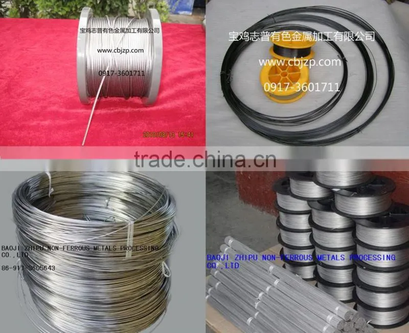 2014 HOT SALE nice price MANUFACTURE ASTM B365 99.95% HIGH purity Tantalum wire made in China for sale