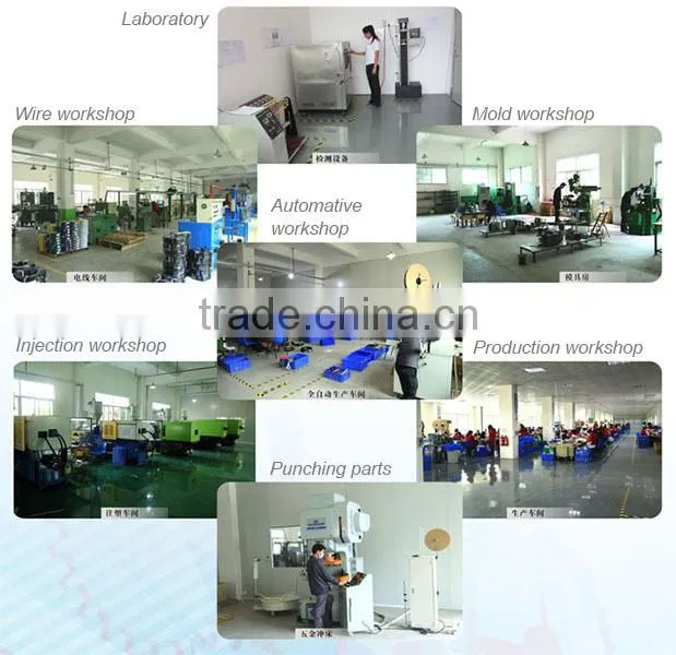Factory direct sales electrical wire connectors for automobiles