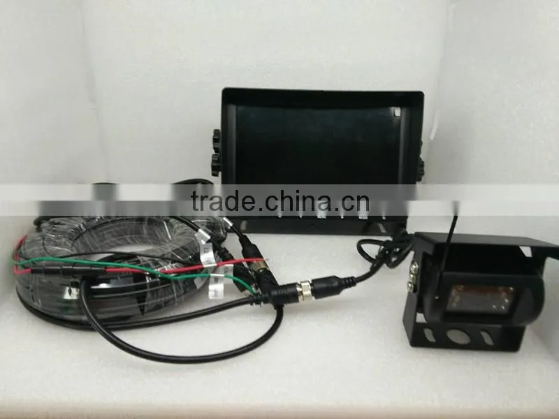Automatic Rearview/Reversing Camera Kit with 7 inch Monitor with Sunvisor and Cameras,DC12V~24V Input