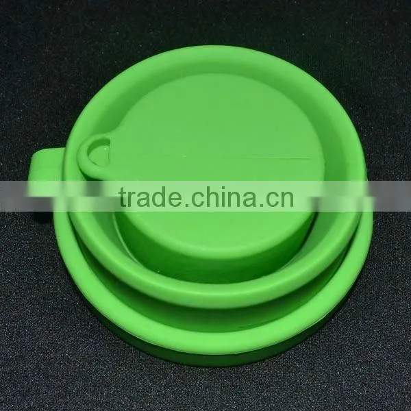 Popular convenient folding cup silicon for drink