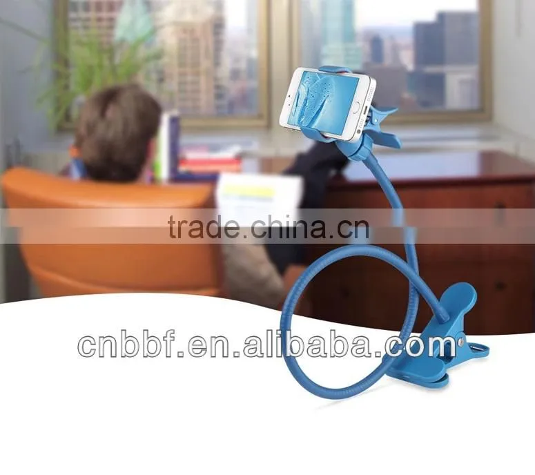 Mobile phone stand on bed , mobile phone holder in car, desk stand portable