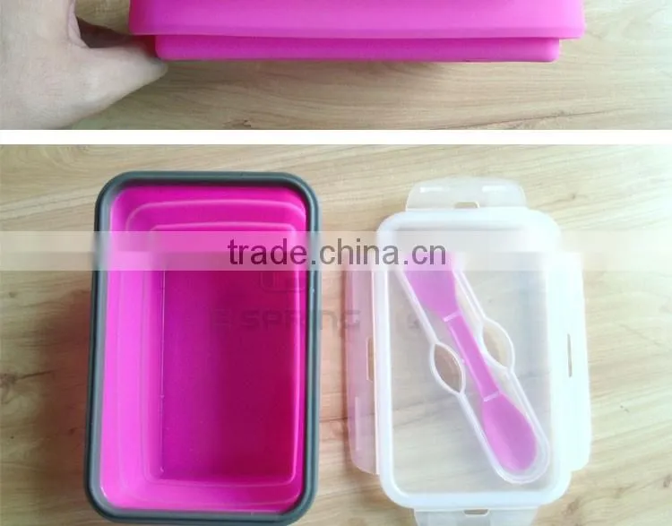 Collapsible Container Camping Silicone Food Storage Containers