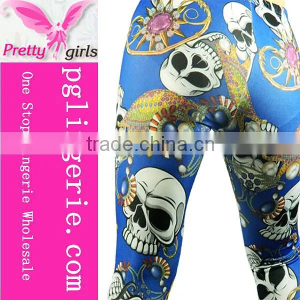 Wholesale woman mature fashion hollow out sexy long leggings