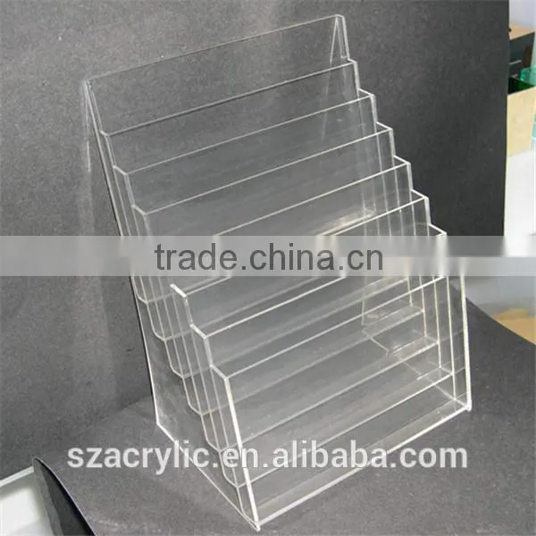 Acrylic stair display stand