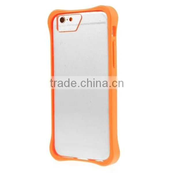 New Arrival Transparent Plastic + TPU Case for Apple iPhone 6 4.7"