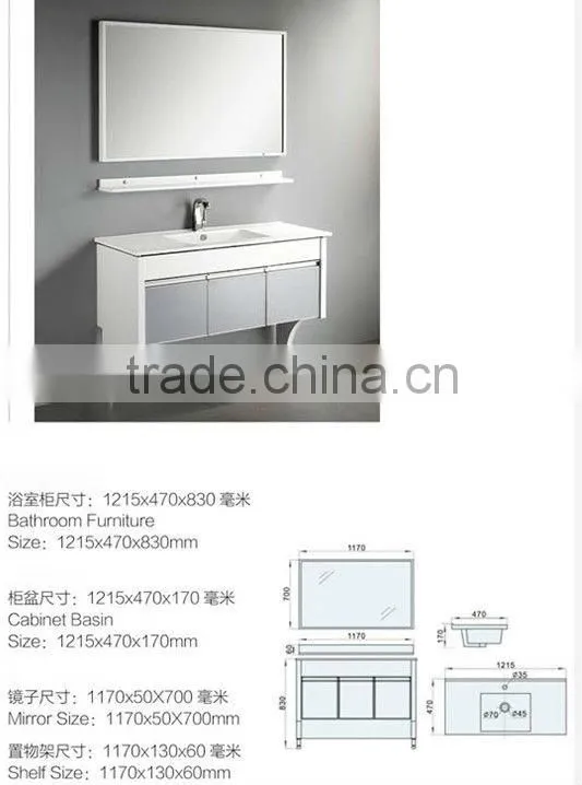 Elegant Design Bathroom Corner Cabinet
