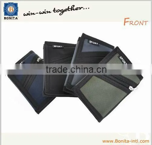 2016 Short waterproof zipper wallet for men