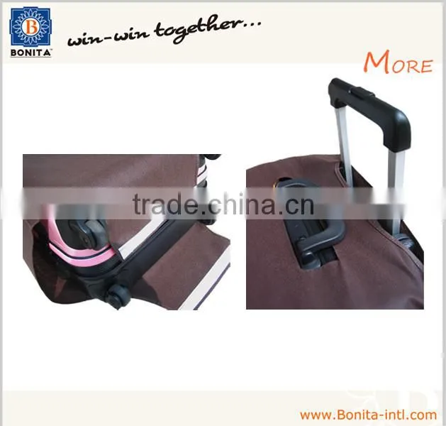 New design Luggage Cover to against dirt Non Woven baggage cover for protecting your suitcase
