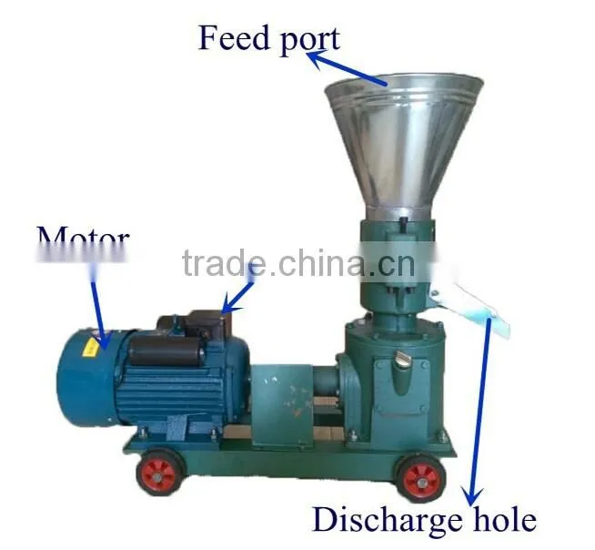 Automatic and multifunctional animal feed pellet machine