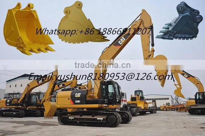 305CCR Excavator Buckets, Customized 305CCR Excavator Standard 0.36M3 Buckets Compatible with Harsh Condition