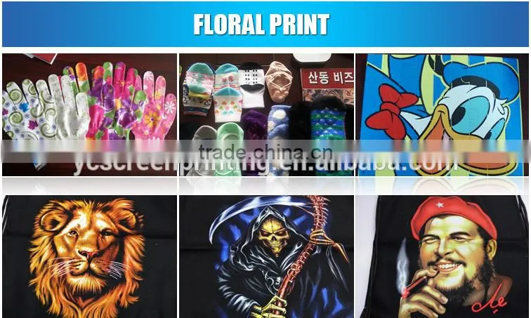 4 Color 14 Stations Automatic Texile Rotary Silk Screen Printer Price