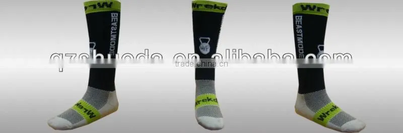 2014 custom selective terry knee high ski socks,skiing socks