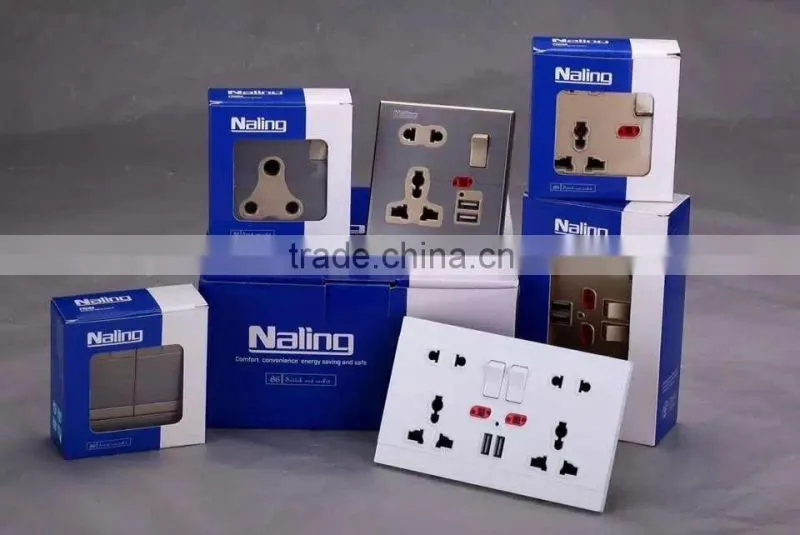 multi-function 13 AMP Electrical Switch Socket function parts