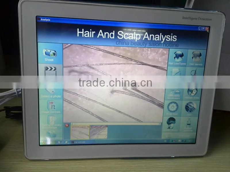 Skin analyzer magnifier machine skin analyser