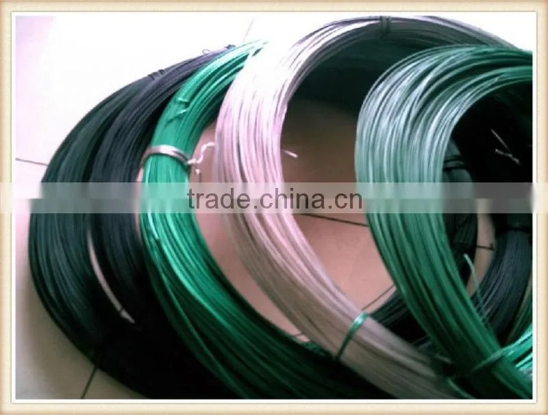 colorful pvc coated wire fencng wire
