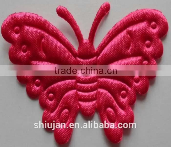 Ultrasonic embossing butterfly patches