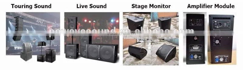 2 way active line array speaker sound system coaxial monitor speaker