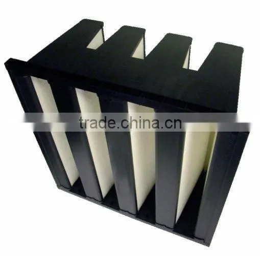 V-bank Cell Medium HEPA Compact Filter for AHU