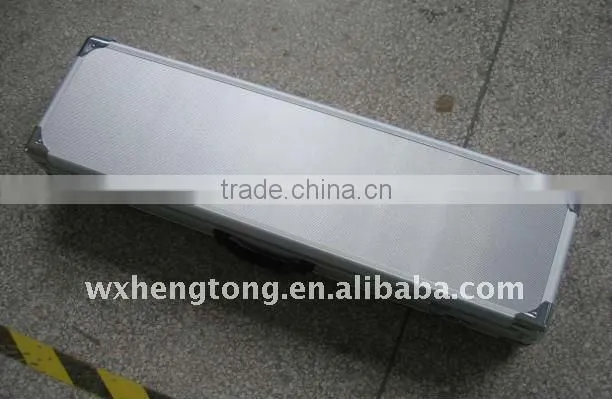 silver color Aluminum RIFLE case