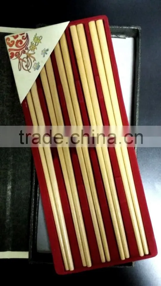 Equisite wooden chopstick gift set