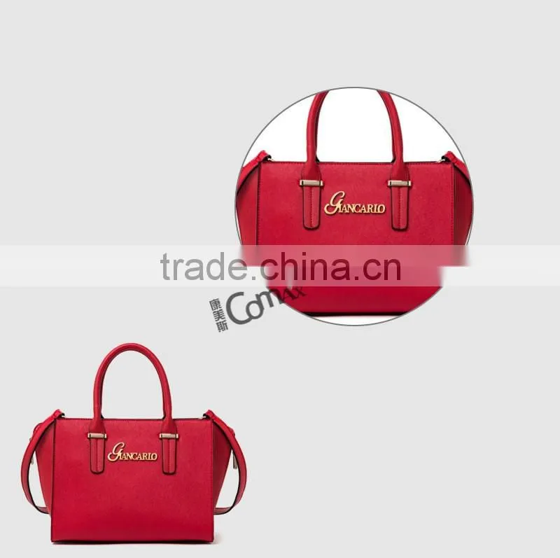 Popular gold custom handbag logo small metal letters for bags