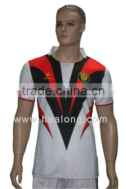OEM service 100% polyester Sublimation digital print rugby jersey,rugby wear ,rugby uniform