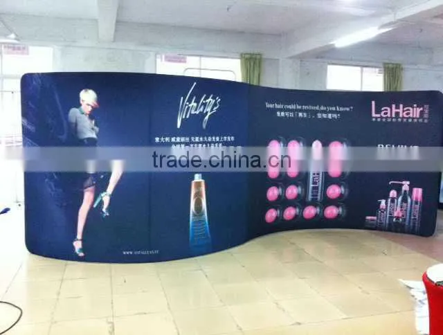 Tension Fabric Display Advertising Display Exhibition Booth Design