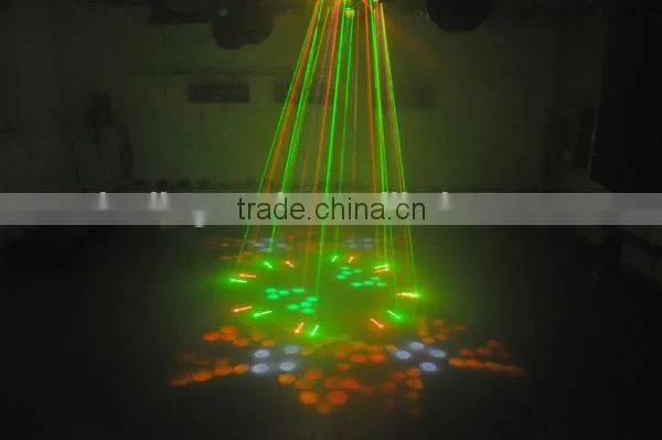 8 Claws RG UFO Effect LED laser DJ Lights
