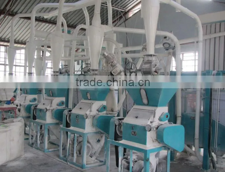 10t Wheat Flour Milling Machine