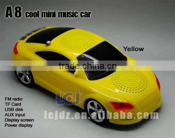 Mini 40mm speaker with fm radio mp3 player