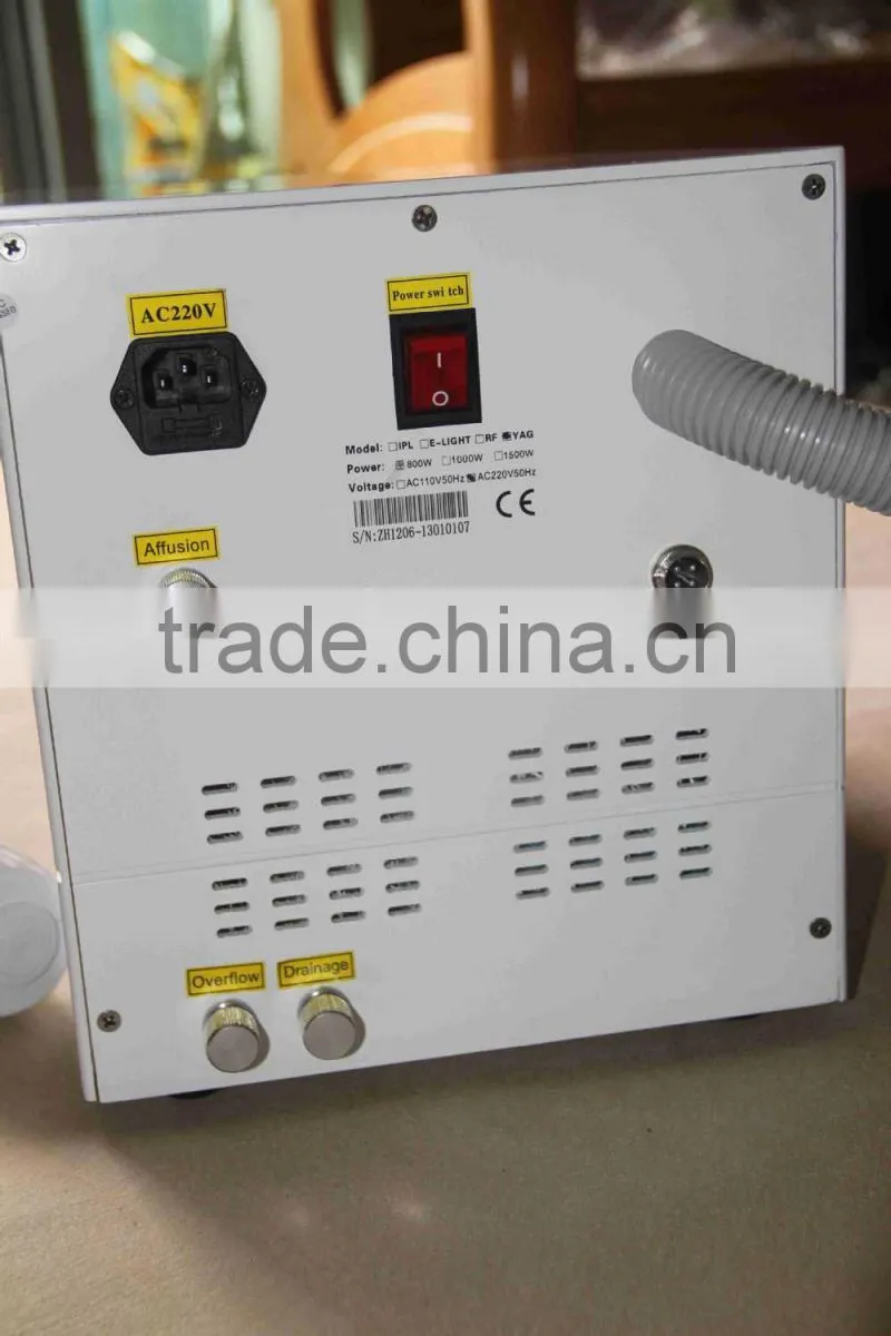 Beauty product Q switch nd yag laser working machine