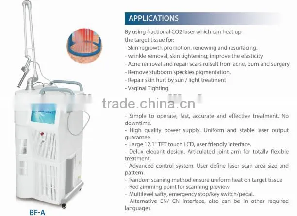 vaginal rejuvenation laser fractional co2 gynecology therapy machine