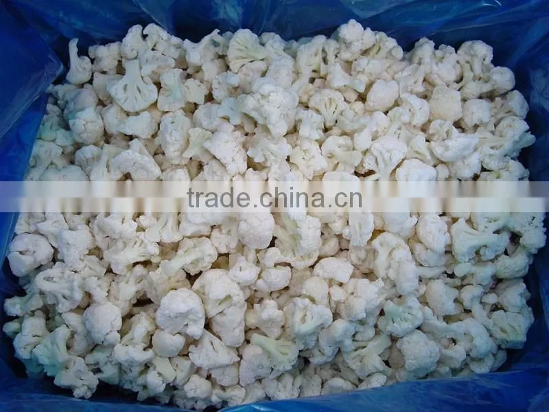 New crop frozen cauliflower